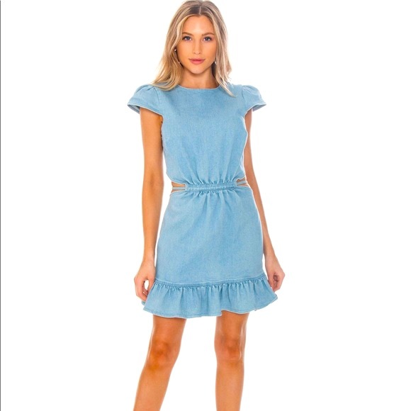 LANI THE LABEL DENIM DRESS - Picture 1 of 1